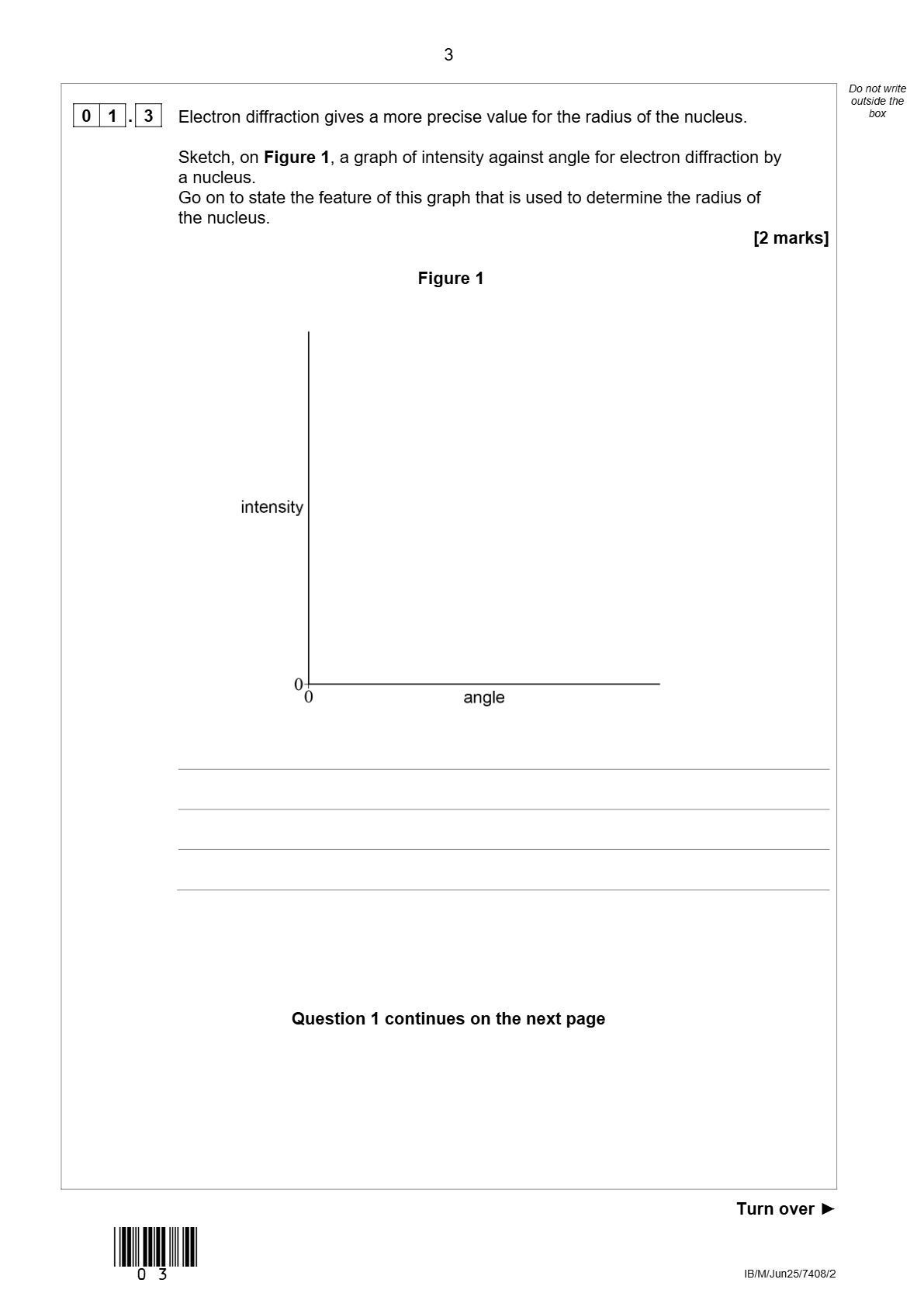 Preview page 3 of AQA A-level PHYSICS Paper 2 7408/2 June 2025