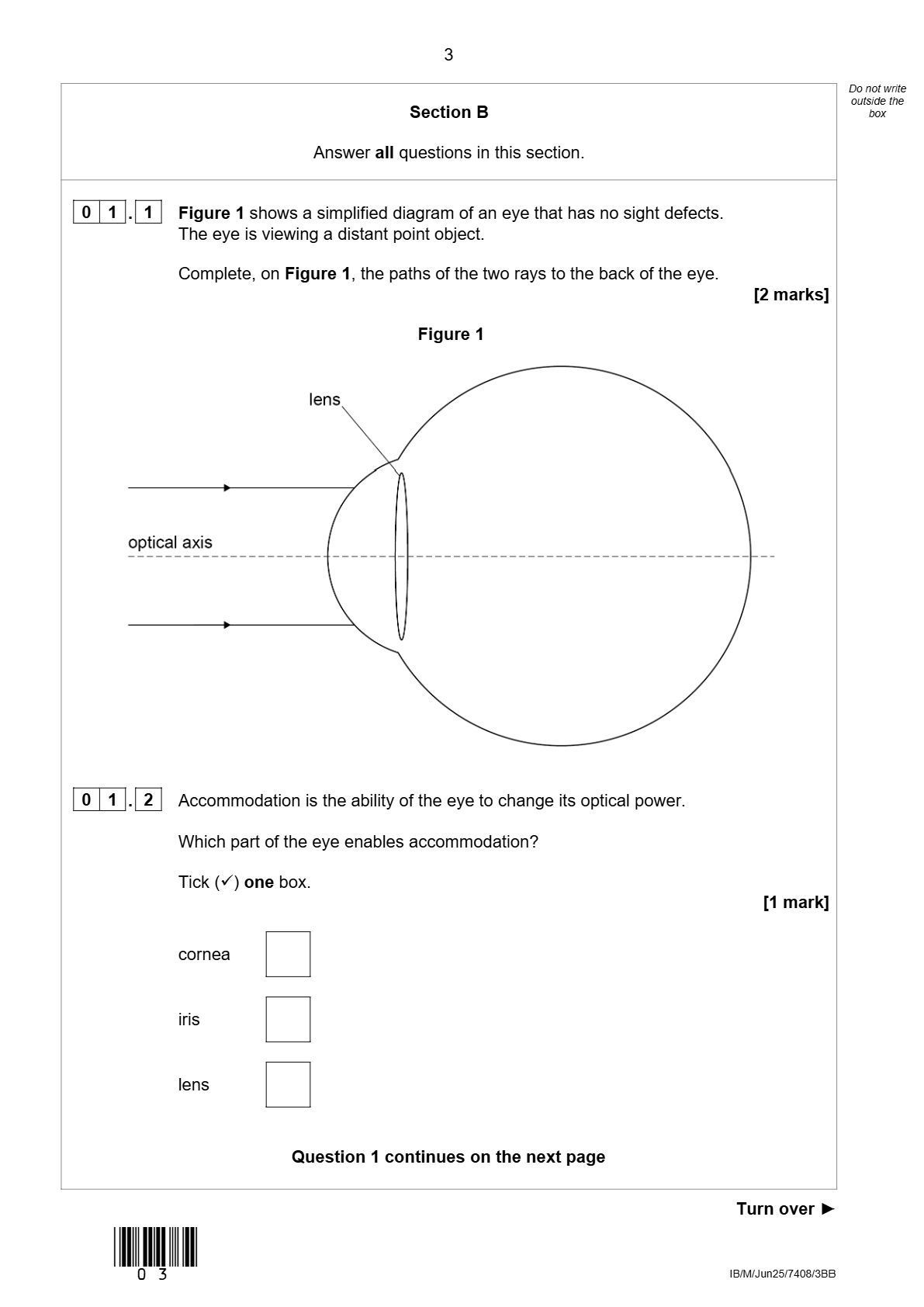 Preview page 2 of AQA A-level PHYSICS Paper 3 7408/3BB JUNE 2025 QP