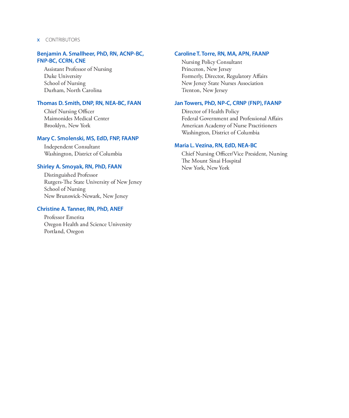 Preview page 10 of Advanced Practice Nursing Essentials for Role Development 4th Edition By Lucille A. Joel