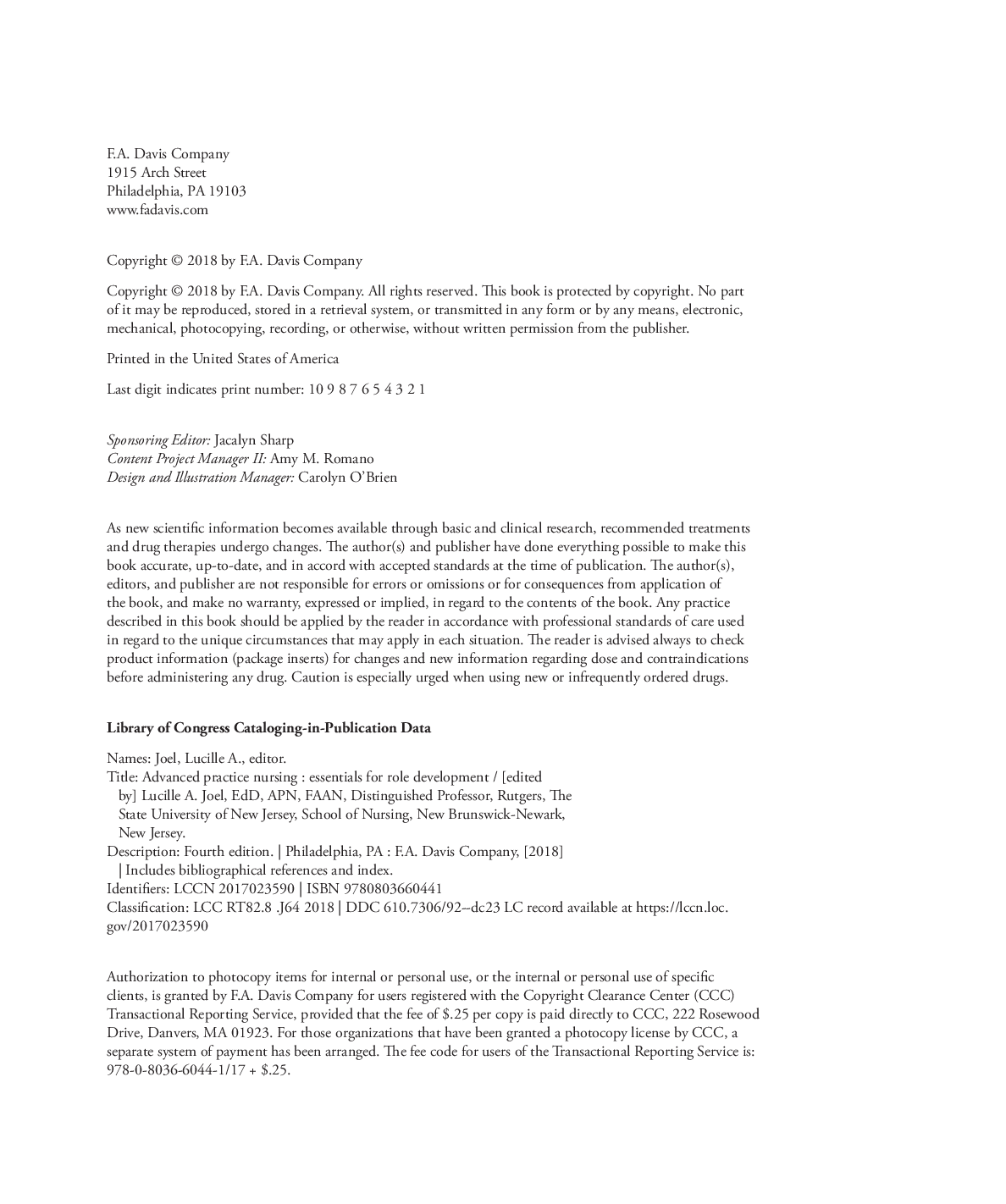 Preview page 4 of Advanced Practice Nursing Essentials for Role Development 4th Edition By Lucille A. Joel