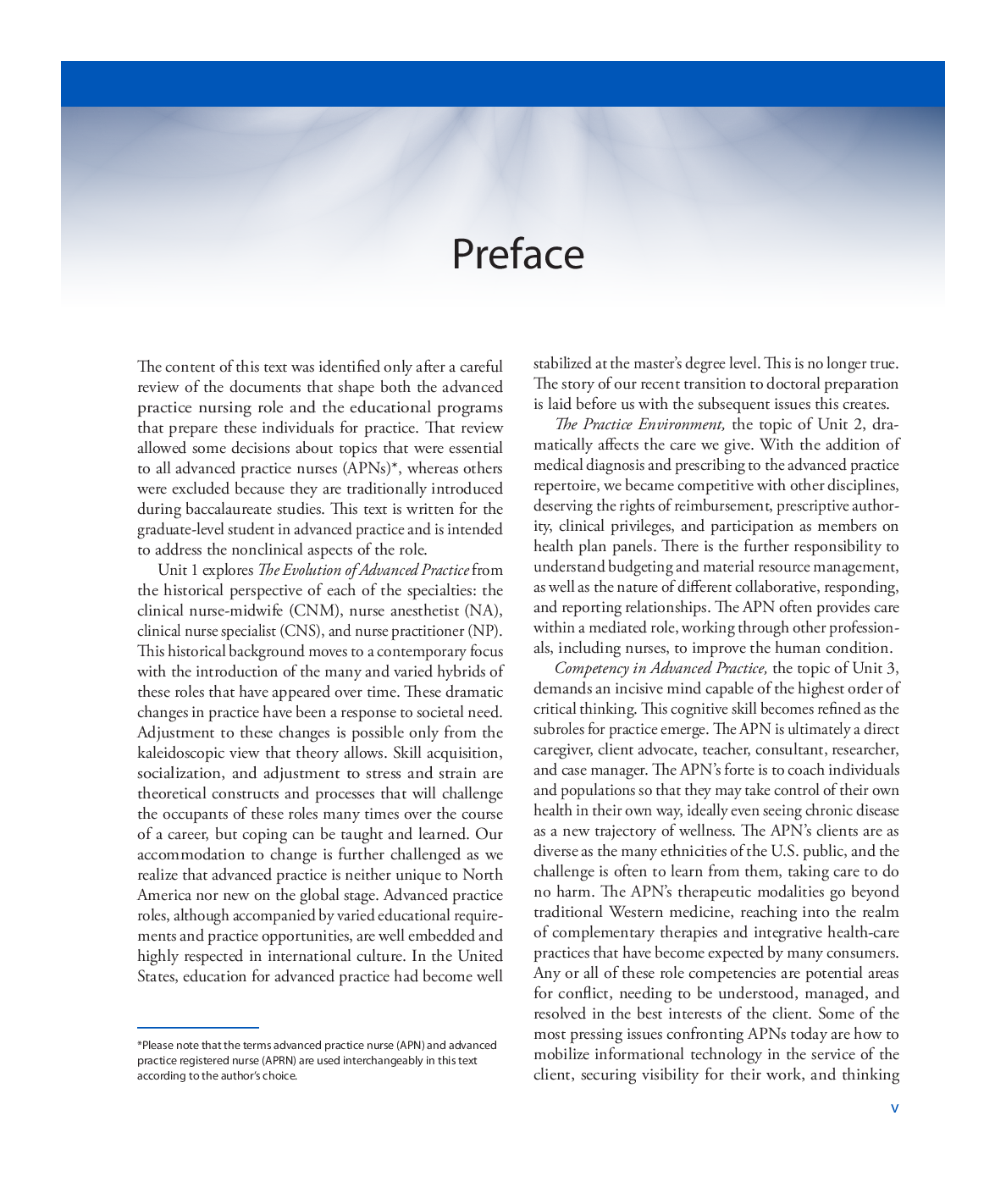Preview page 5 of Advanced Practice Nursing Essentials for Role Development 4th Edition By Lucille A. Joel