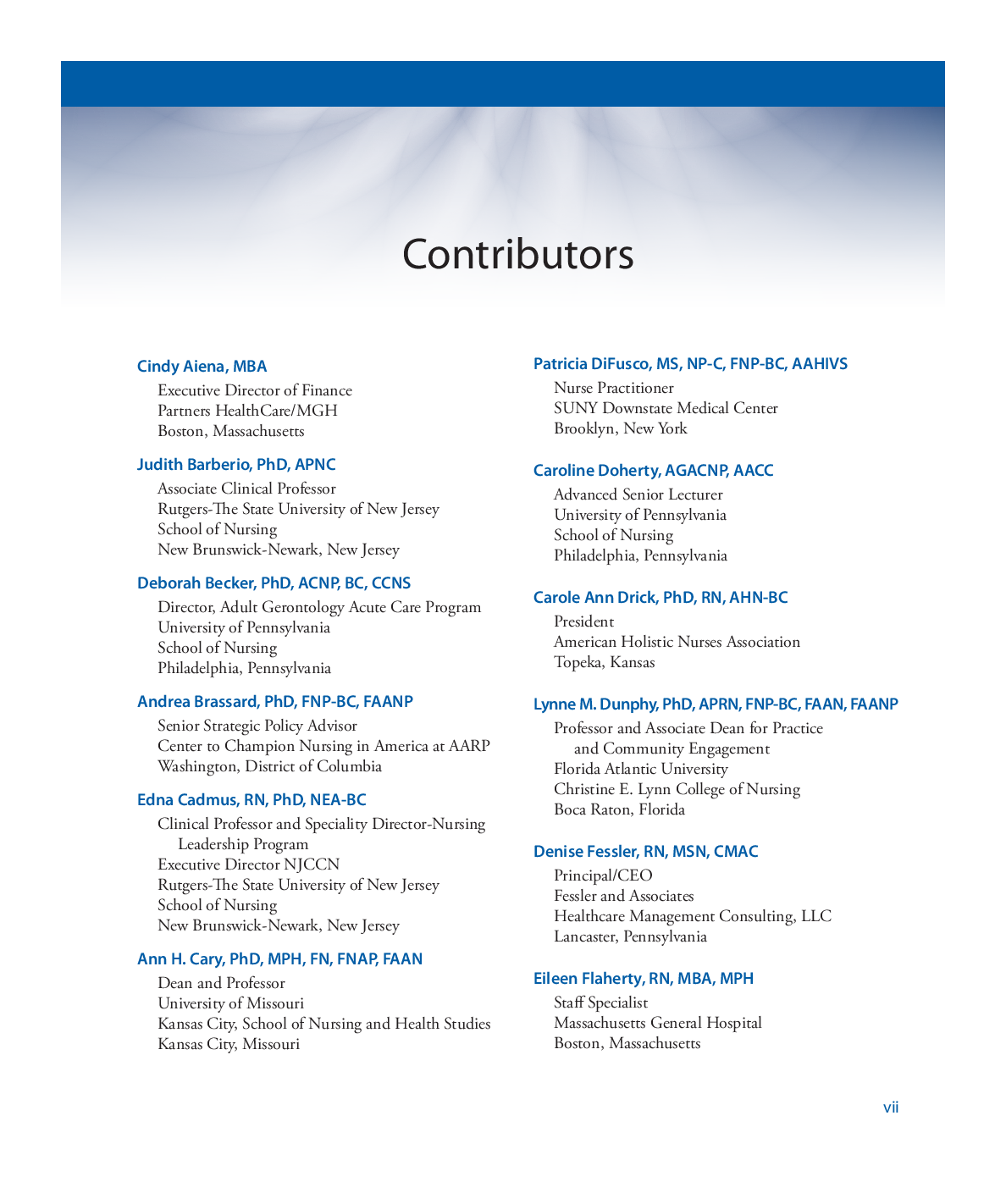 Preview page 7 of Advanced Practice Nursing Essentials for Role Development 4th Edition By Lucille A. Joel