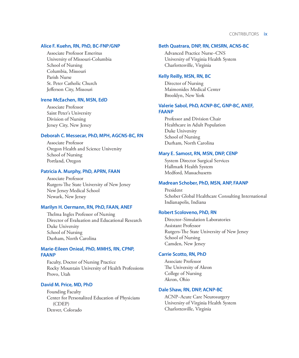 Preview page 9 of Advanced Practice Nursing Essentials for Role Development 4th Edition By Lucille A. Joel