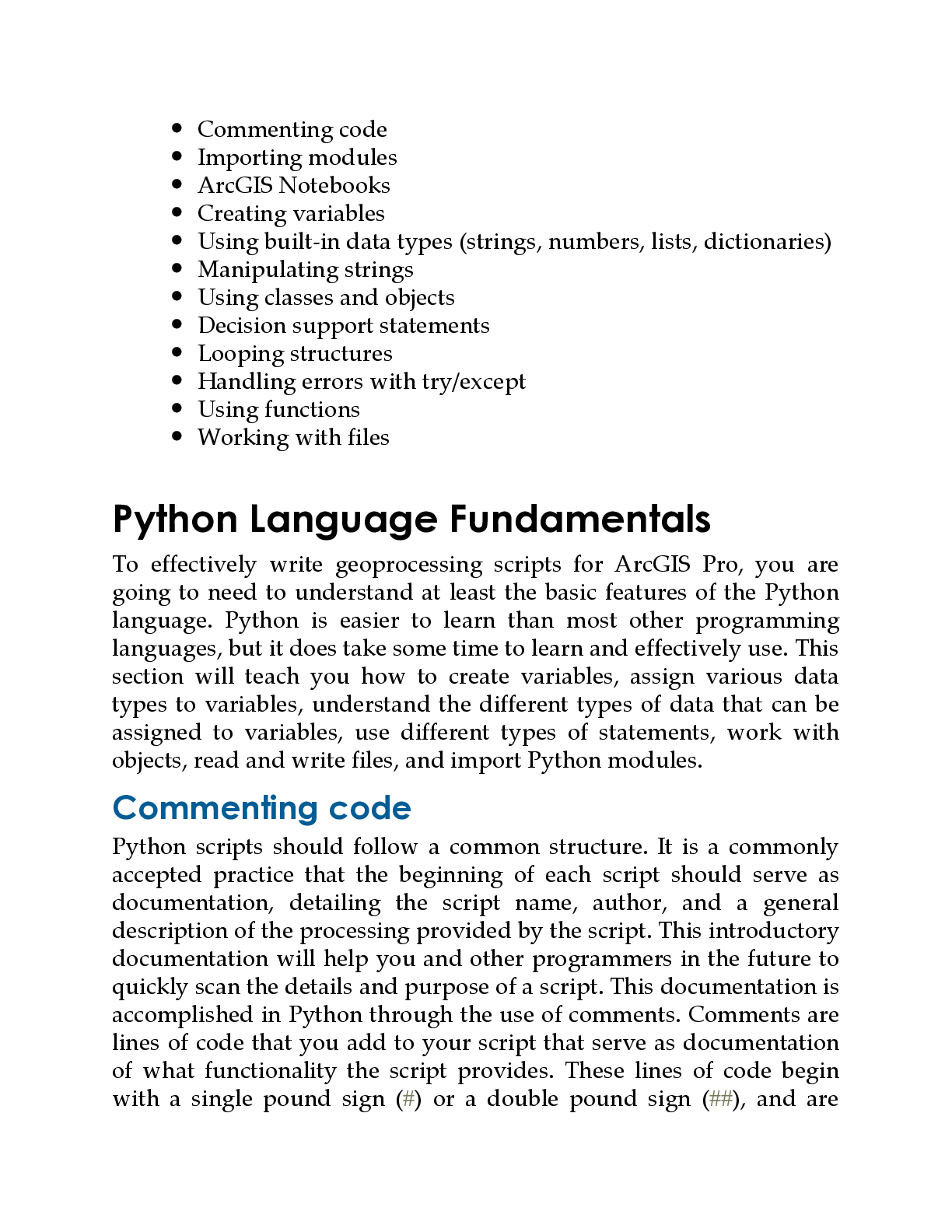 Preview page 9 of eBook PDF Programming ArcGIS Pro with Python 2nd Edition By Eric Pimpler