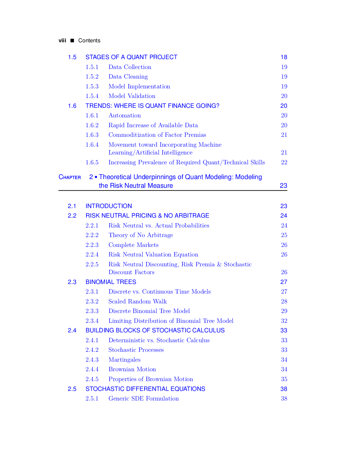 Preview page 8 of eBook PDF Quantitative Finance with Python A Practical Guide to Investment Management Trading and Financial Engineering