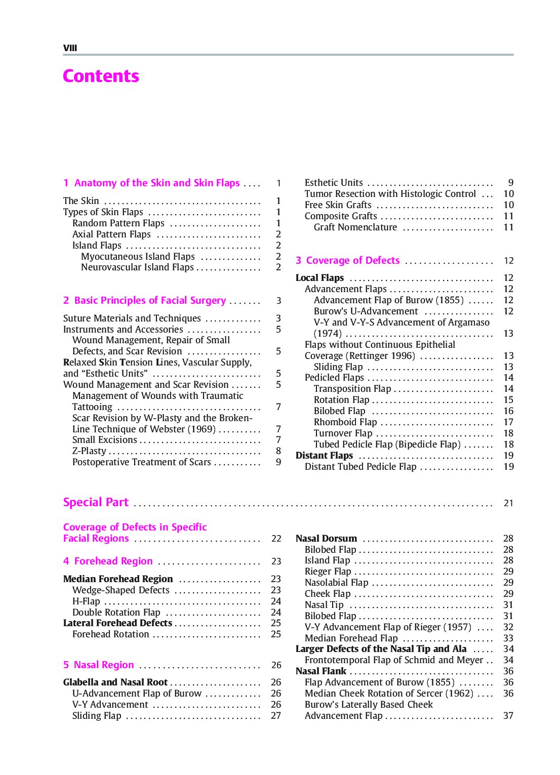 Preview page 7 of eBook PDF Reconstructive Facial Plastic Surgery A Problem-Solving Manual Expanded Edition 1st Edition By Hilko Weerda