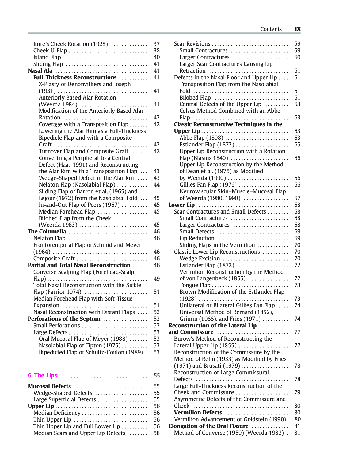 Preview page 8 of eBook PDF Reconstructive Facial Plastic Surgery A Problem-Solving Manual Expanded Edition 1st Edition By Hilko Weerda