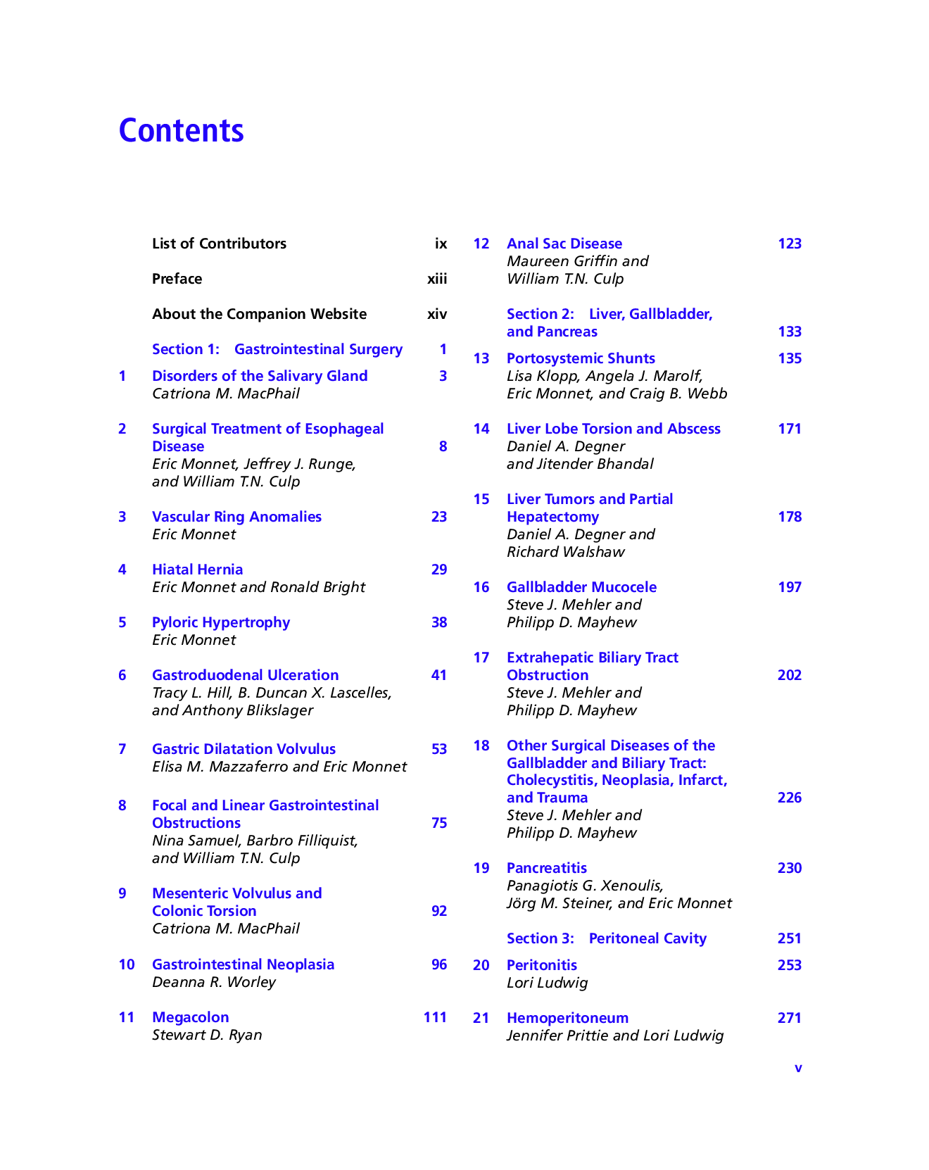 Preview page 2 of eBook PDF Small Animal Soft Tissue Surgery 2nd Edition By Eric Monnet