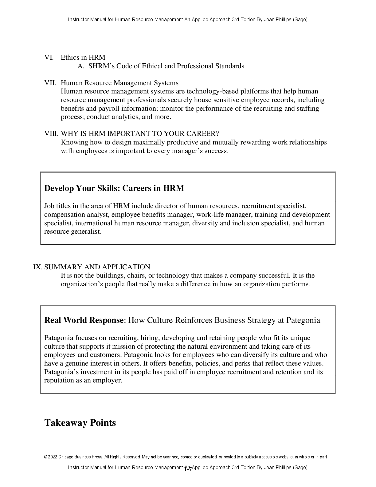 Preview page 6 of Instructor Manual Human Resource Management An Applied Approach 3rd Edition By Jean Phillips