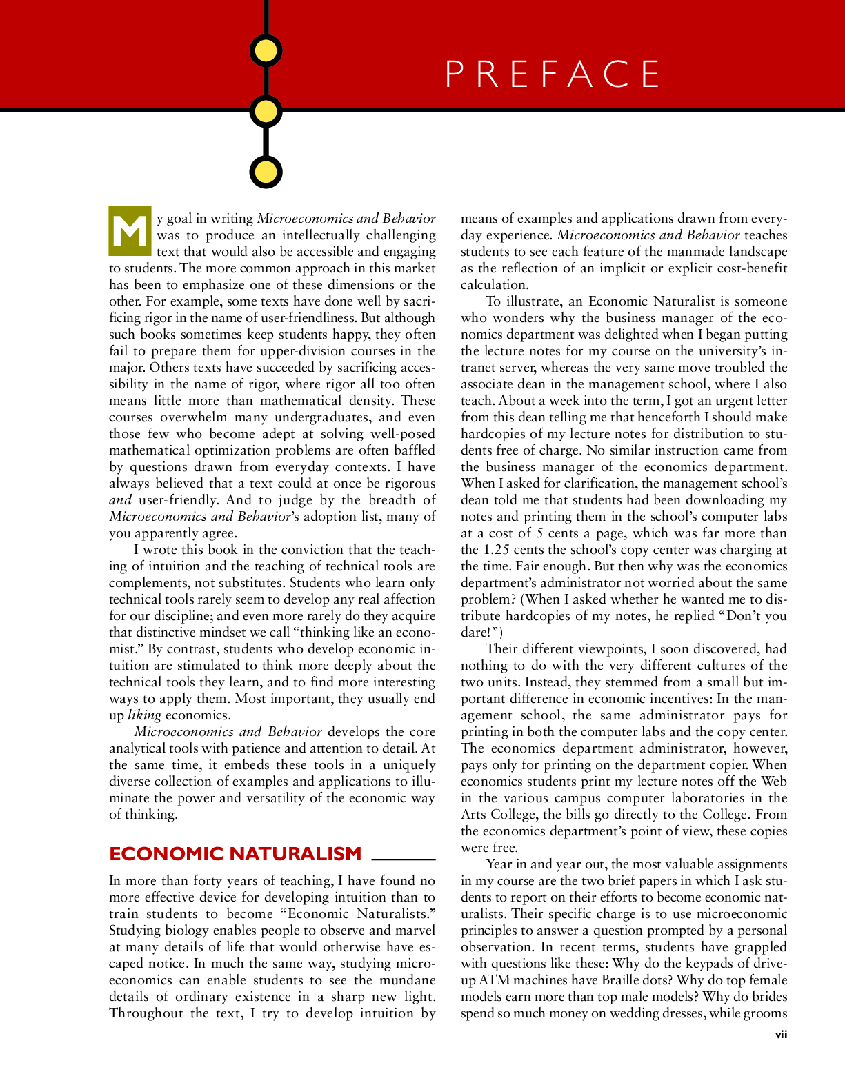 Preview page 6 of PDF(ebook) Microeconomics and behavior,Robert Frank,9e