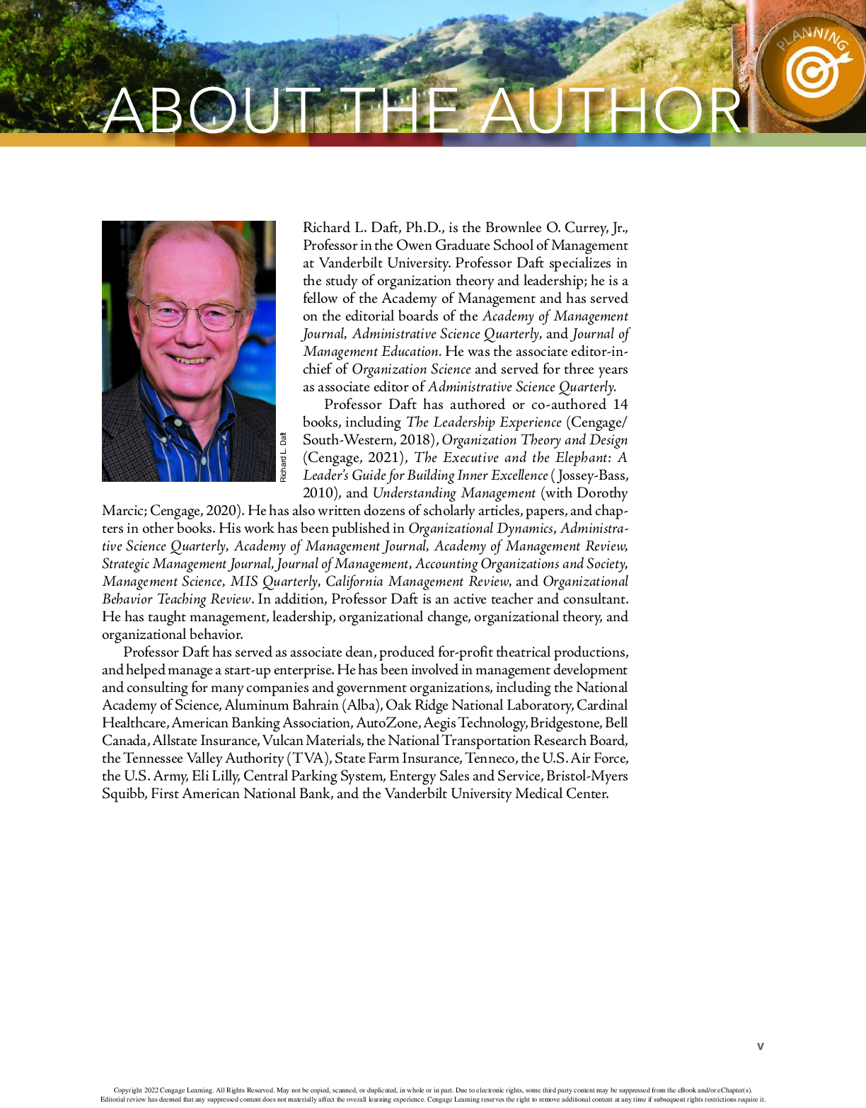 Preview page 5 of PDF(ebook) Management (MindTap Course List)Richard L. Daft,14e