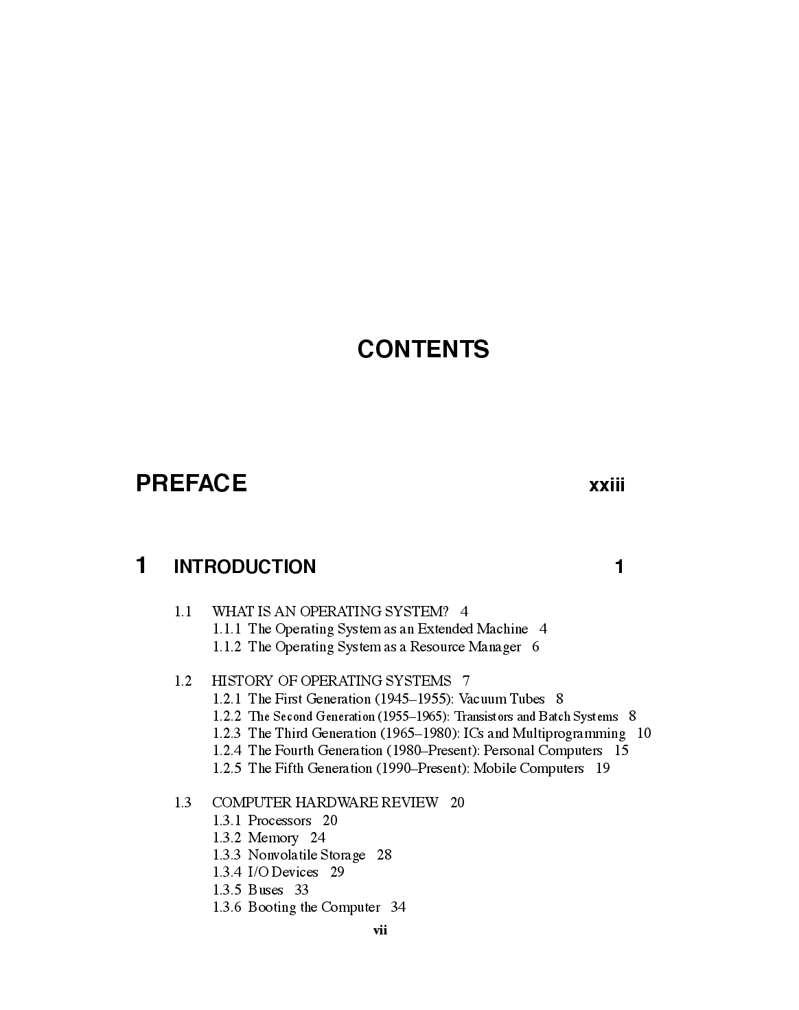 Preview page 6 of eBook PDF Modern Operating Systems 5th Global Edition By Andrew Tanenbaum