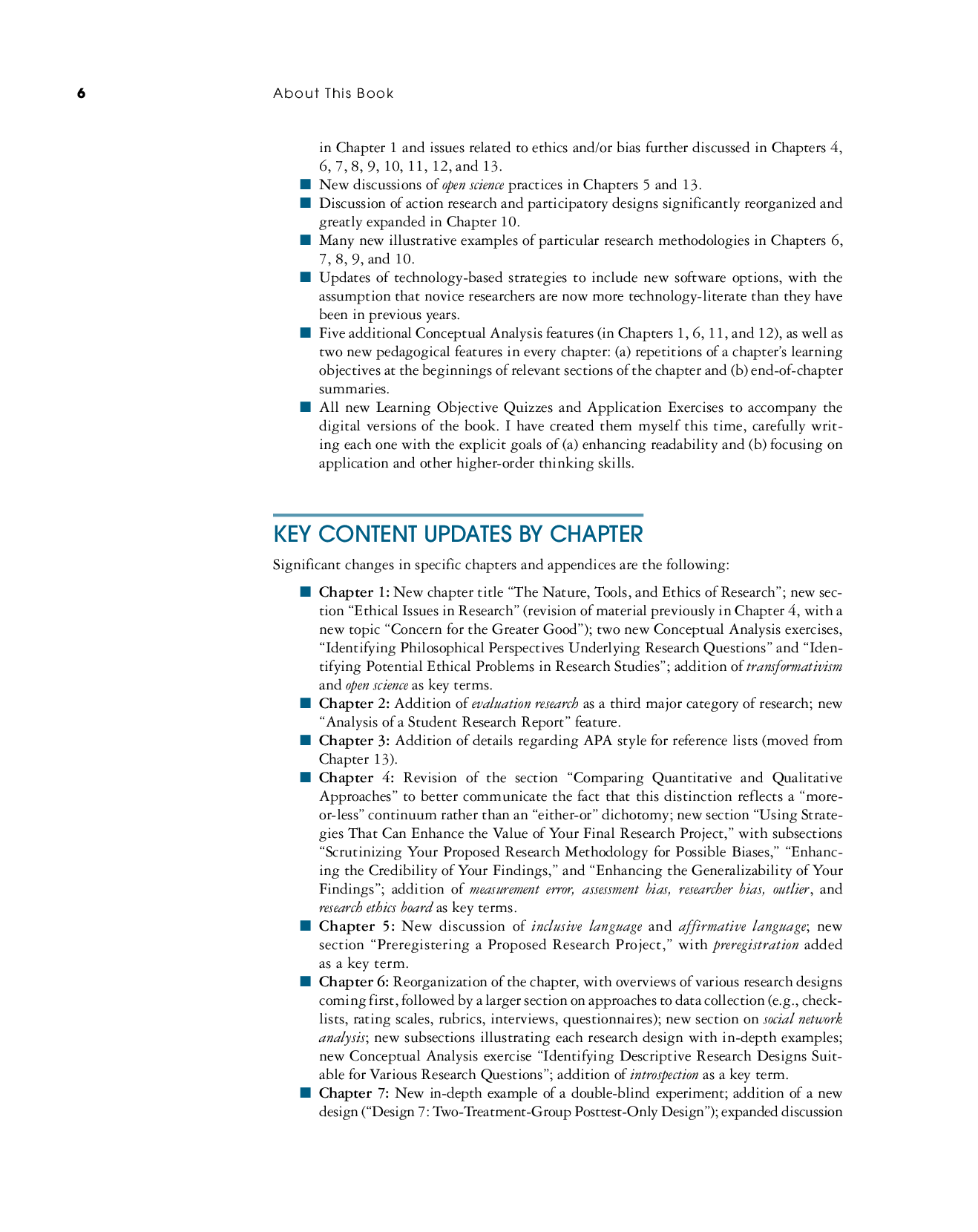 Preview page 6 of eBook PDF Practical Research Design and Process 13th Global Edition By Jeanne Ellis Ormrod