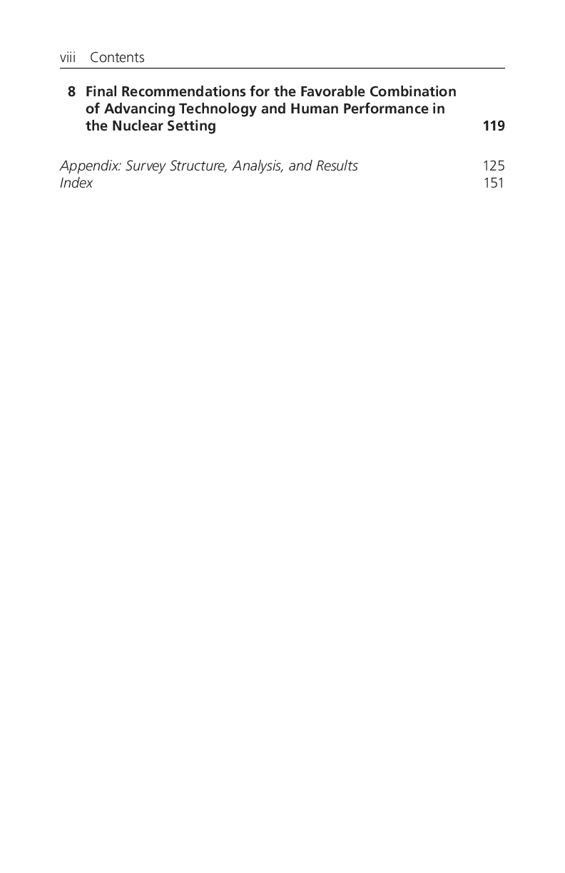 Preview page 3 of Technology Human Performance and Nuclear Facilities 1st Edition By Jonathan K. Corrado