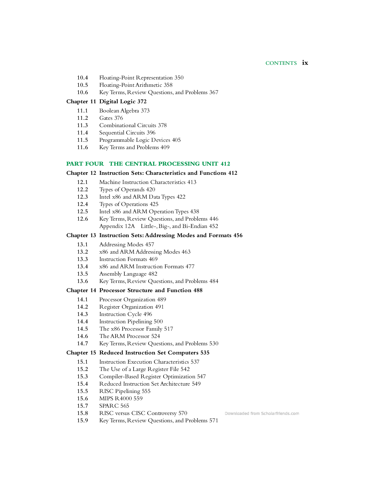 Preview page 10 of Computer Organization and Architecture Designing for Performance 10th Edition William Stallings eBook PDF
