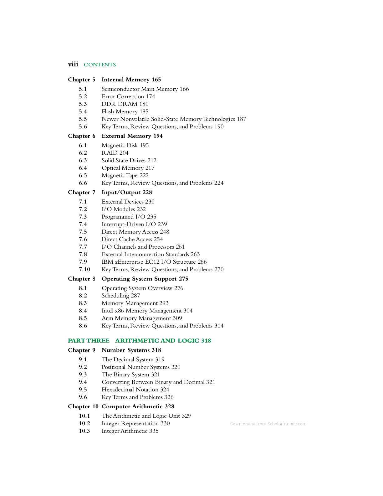 Preview page 9 of Computer Organization and Architecture Designing for Performance 10th Edition William Stallings eBook PDF