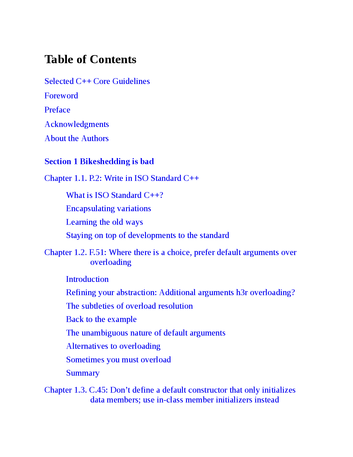 Preview page 6 of eBook [PDF] Beautiful C++ 30 Core Guidelines for Writing Clean Safe and Fast Code By Kate Gregory  J. Guy Davidson
