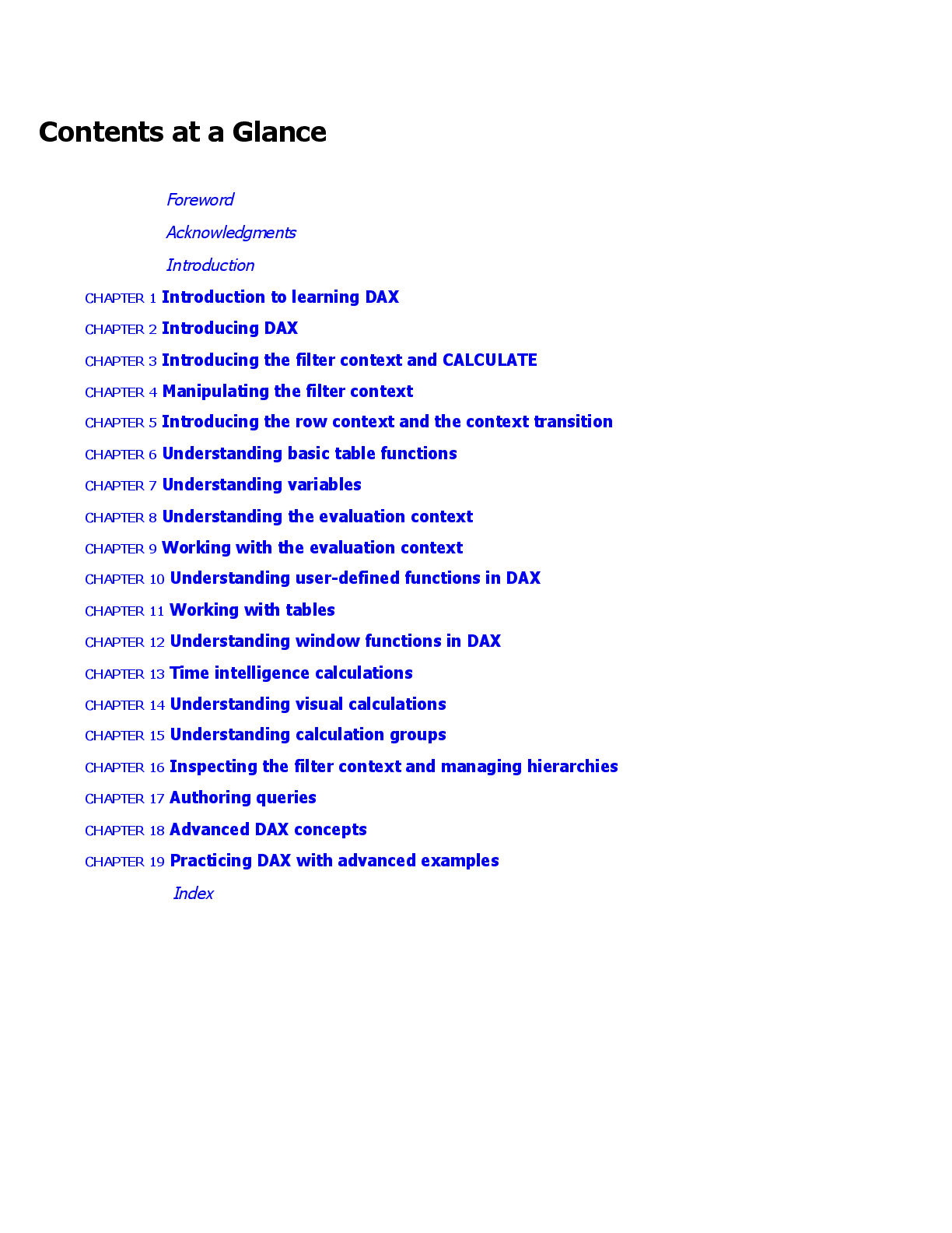 Preview page 4 of The Definitive Guide to DAX Mastering the semantic model expression language for Microsoft Power BI, Fabric, and Excel 3