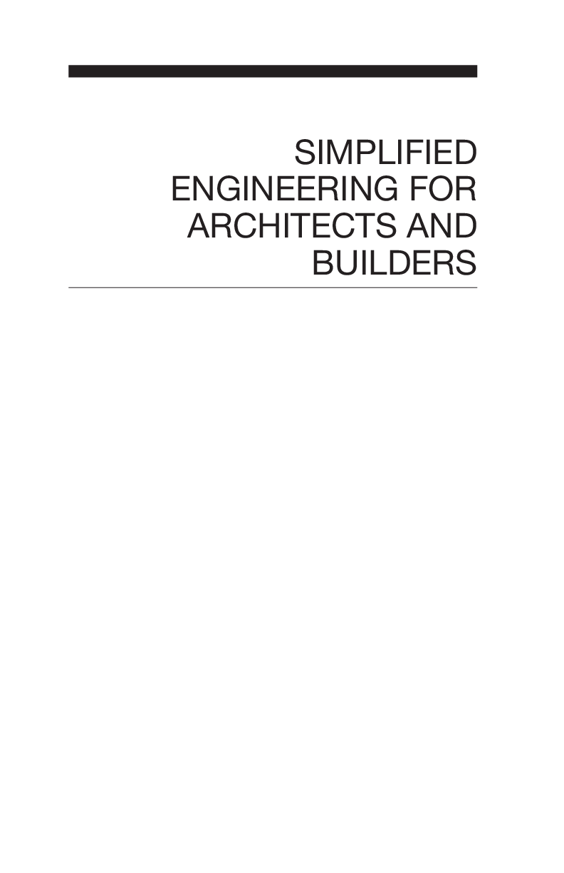Preview page 3 of Simplified Engineering for Architects and Builders 12th Edition By James Ambrose, Patrick Tripeny