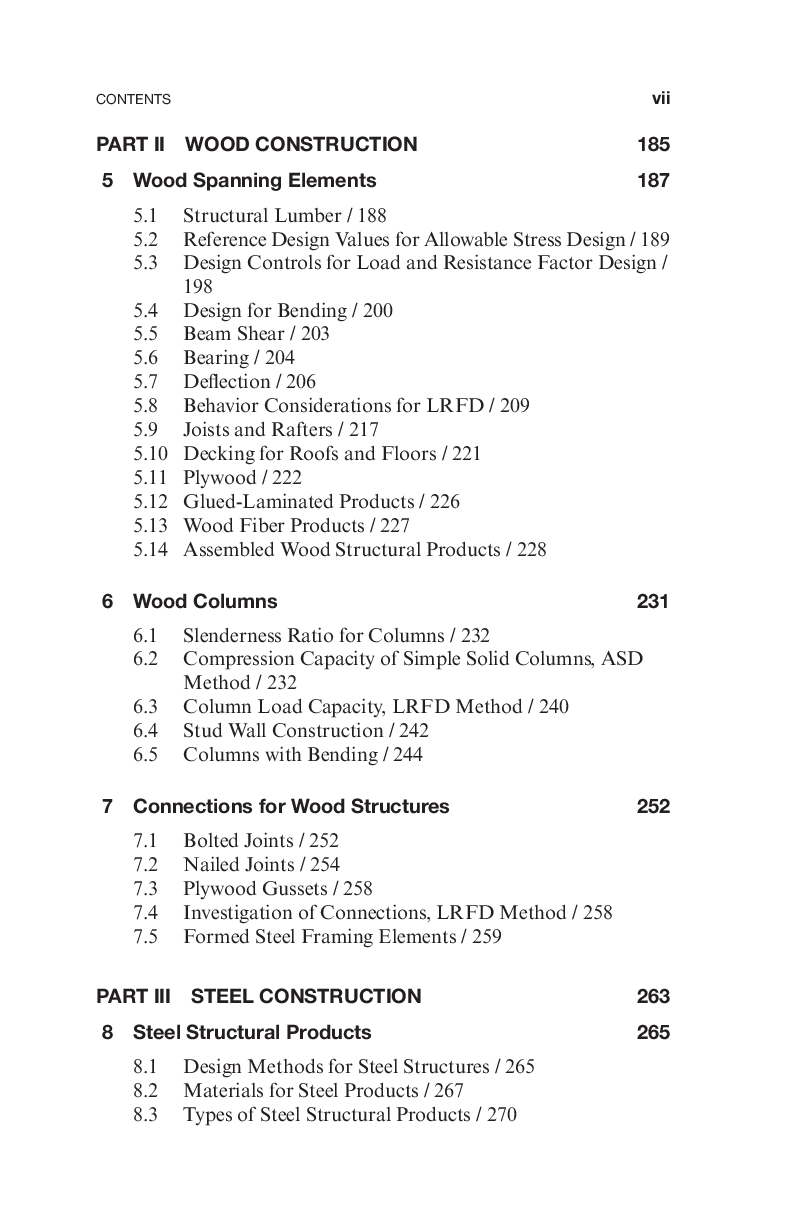 Preview page 8 of Simplified Engineering for Architects and Builders 12th Edition By James Ambrose, Patrick Tripeny
