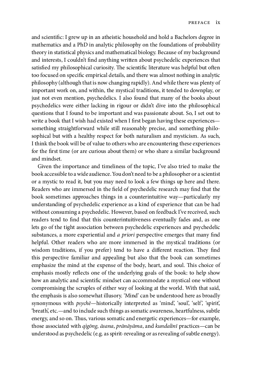 Preview page 8 of eBook PDF Psychedelic Experience Revealing the Mind By Aidan Lyon