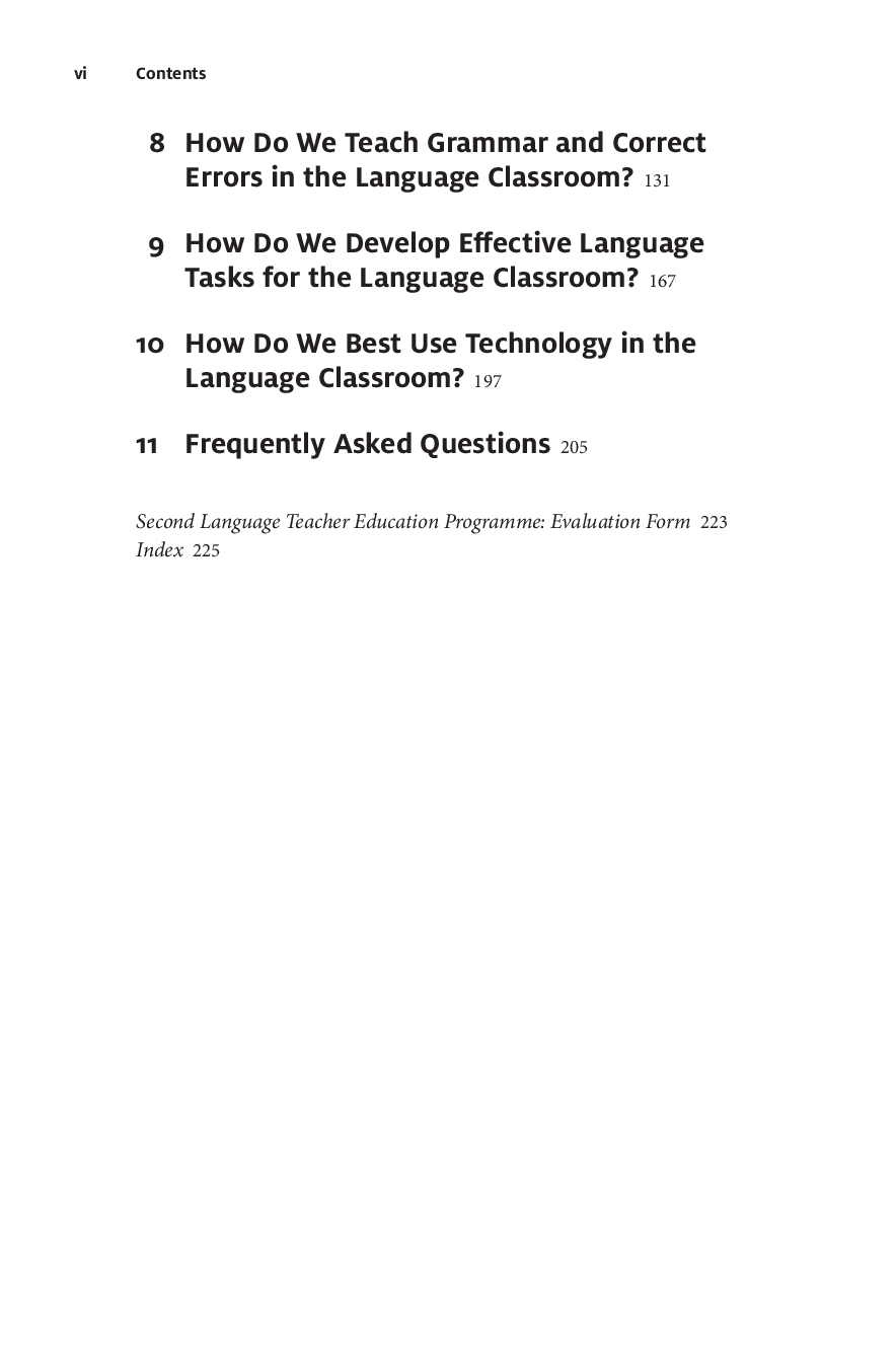 Preview page 2 of Second Language Teacher Education A Cognitive and Evidence-Based Perspective 1st Edition By Alessandro G. Benati