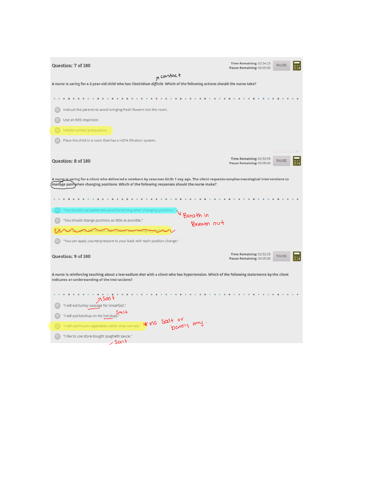 Preview page 4 of PN ATI Comprehensive Predictor Exit 2026  Forms A, B & C Full Test  with 100% Verified Questions .