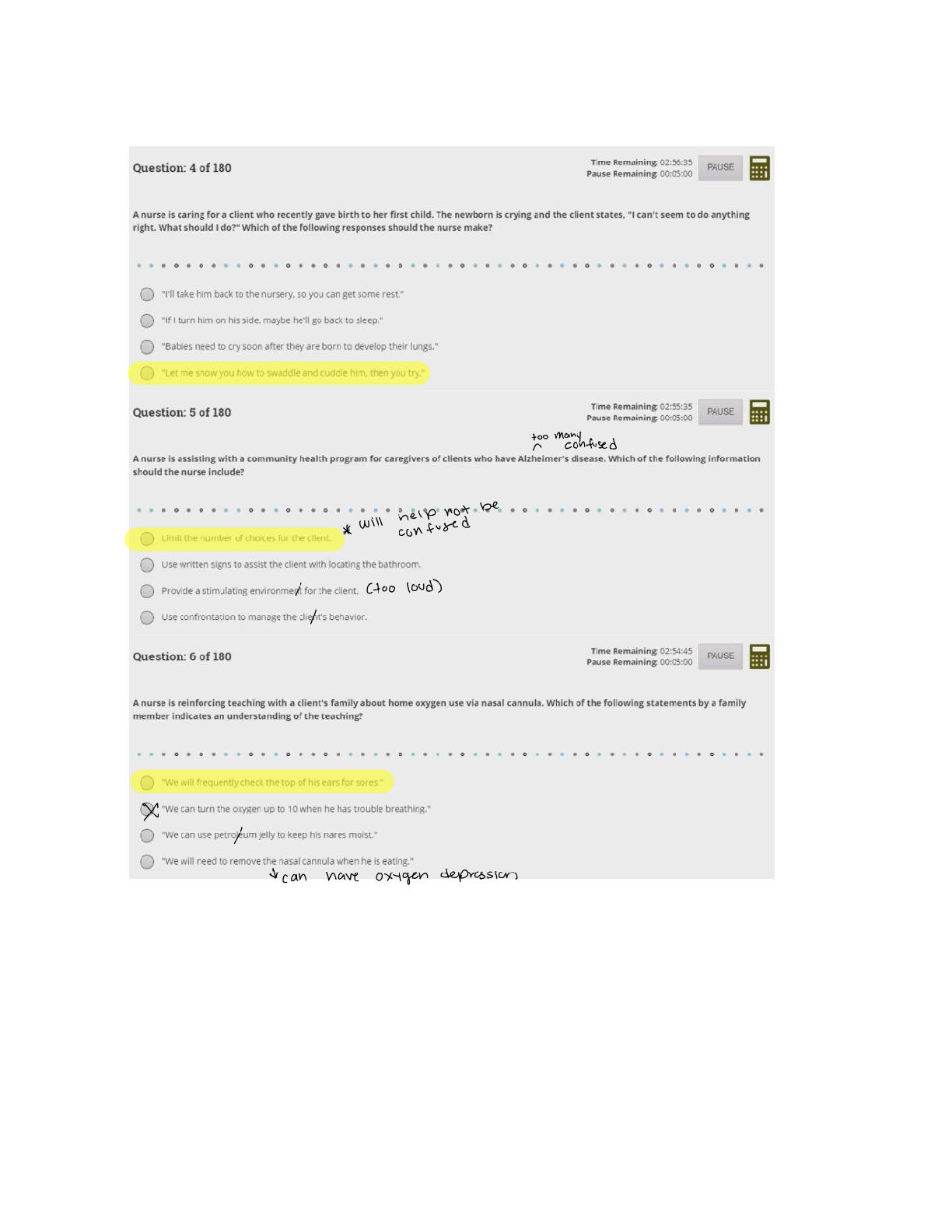 Preview page 5 of PN ATI Comprehensive Predictor Exit 2026  Forms A, B & C Full Test  with 100% Verified Questions .