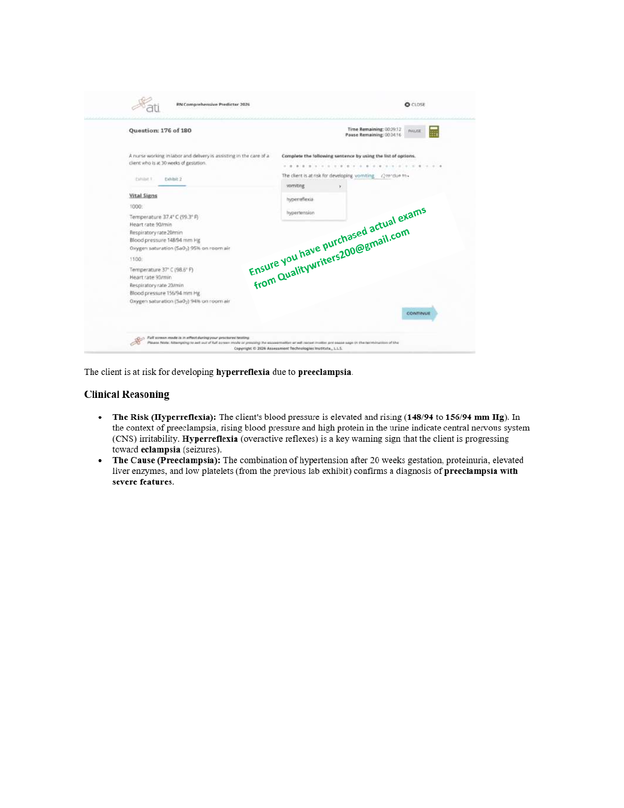 Preview page 3 of ATI RN Comprehensive Predictor 2026  Test  (Forms A, B & C) with 100% Verified Questions