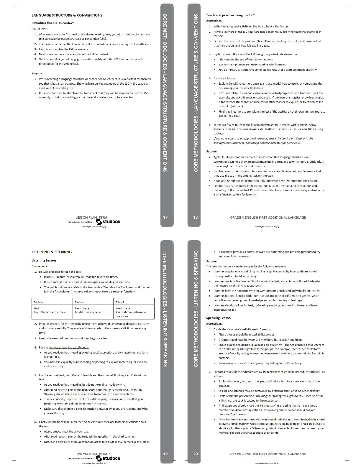Preview page 4 of Teaching Practice Intermediate Phase IV (TPN3704) / Portfolio Assessment 50 / Updated 2026 Guide / Score High
