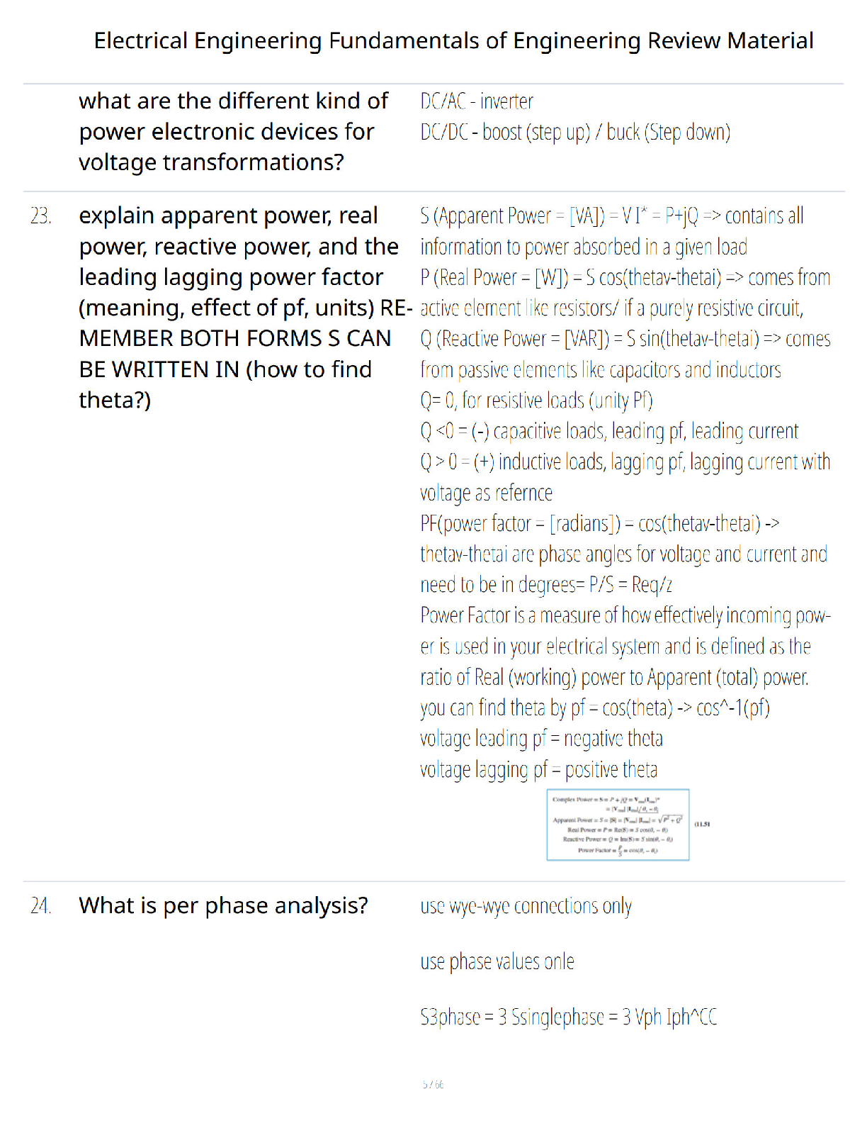 Preview page 5 of Electrical Engineering Fundamentals of Engineering Review Material - Complete FE Exam Prep - Verified Questions and Answ