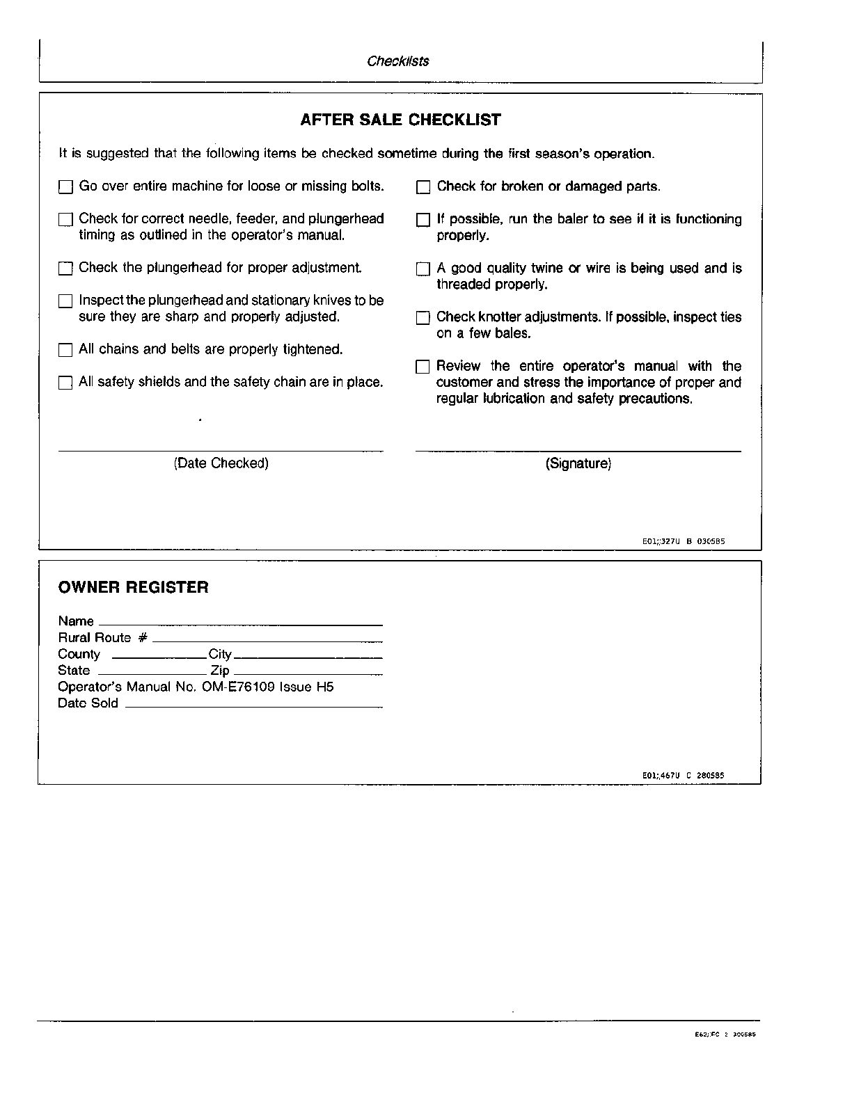 Preview page 4 of John Deere 430, 530 Round Baler Operator Manual