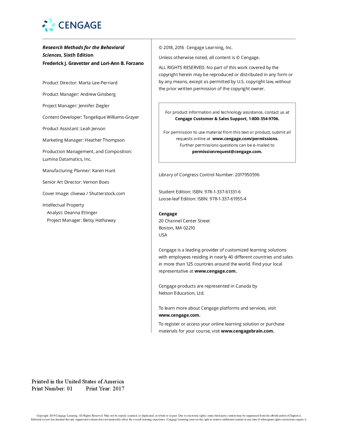 Preview page 3 of Research Methods for the Behavioral Sciences 6th Edition By Frederick Gravetter, Lori Ann Forzano