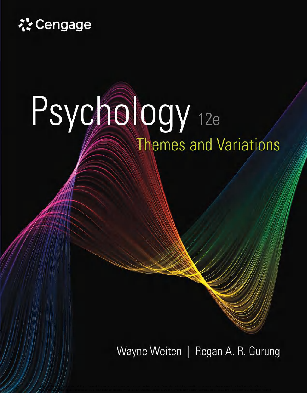 Preview of eBook [PDF] Psychology Themes and Variations 12th Edition By Wayne Weiten, Regan Gurung