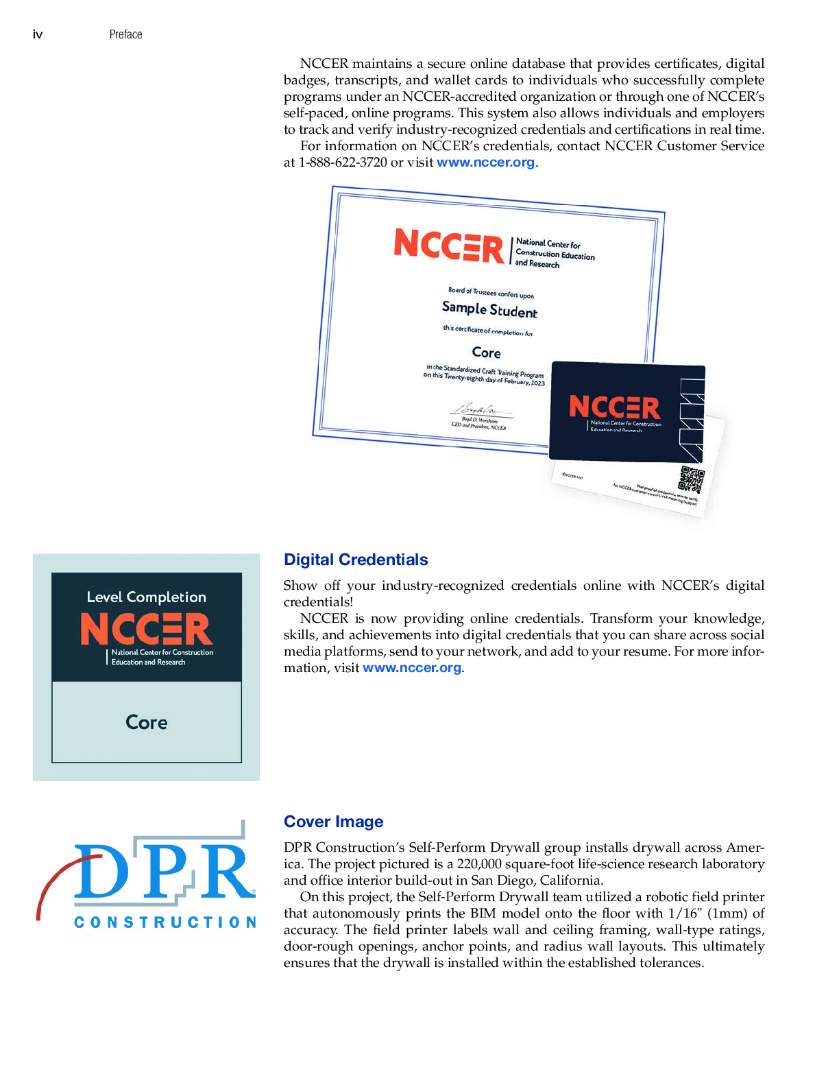 Preview page 5 of eBook PDF Drywall 1 Level 2nd Edition By NCCER