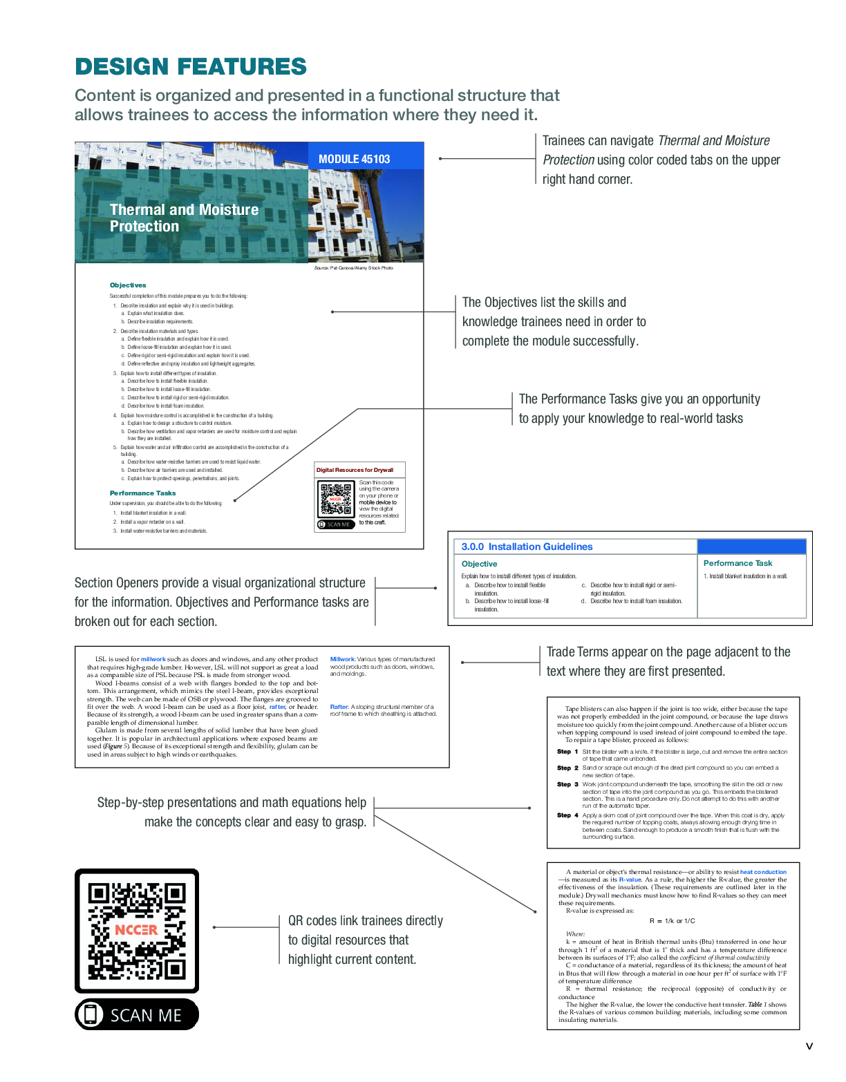 Preview page 6 of eBook PDF Drywall 1 Level 2nd Edition By NCCER