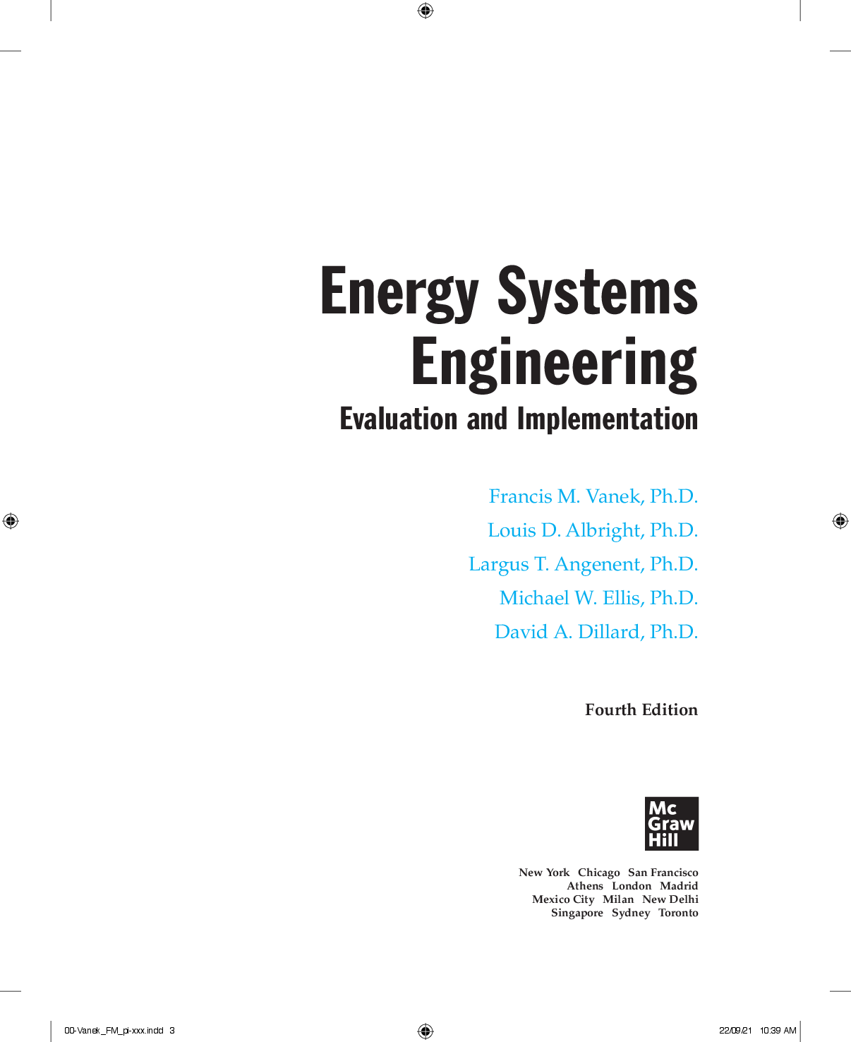 Preview page 2 of eBook PDF Energy Systems Engineering Evaluation and Implementation 4th Edition By Francis Vanek, Louis Albright, Largus