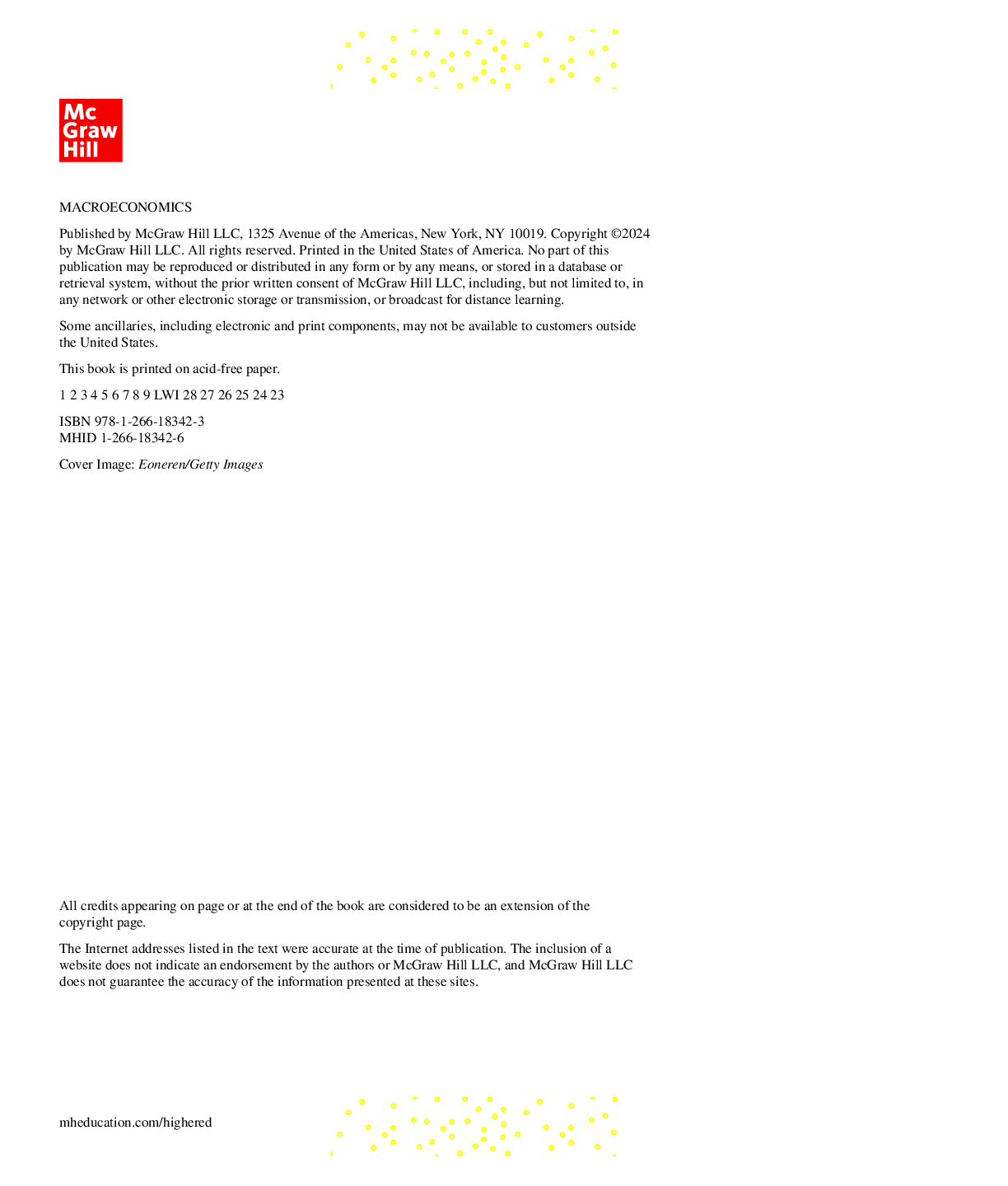 Preview page 2 of eBook PDF Macroeconomics 12th Edition By David C. Colander