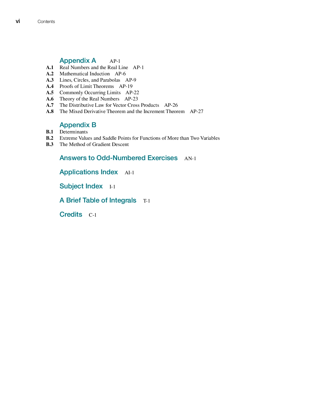 Preview page 9 of Thomas Calculus Multivariable 15th Edition By George Brinton Thomas, Joel R. Hass