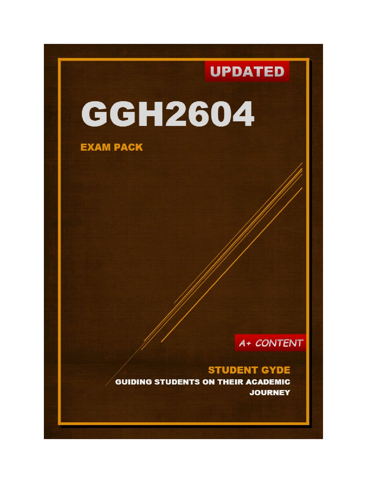 Preview page 2 of GGH2604 Updated Exam Pack