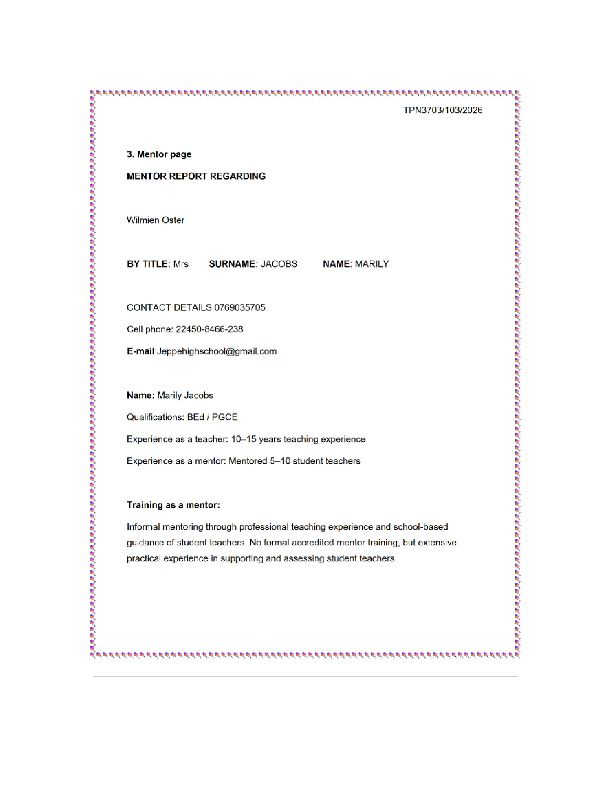 Preview page 3 of TPN3703 Assignment 50 (PORTFOLIO) 2026