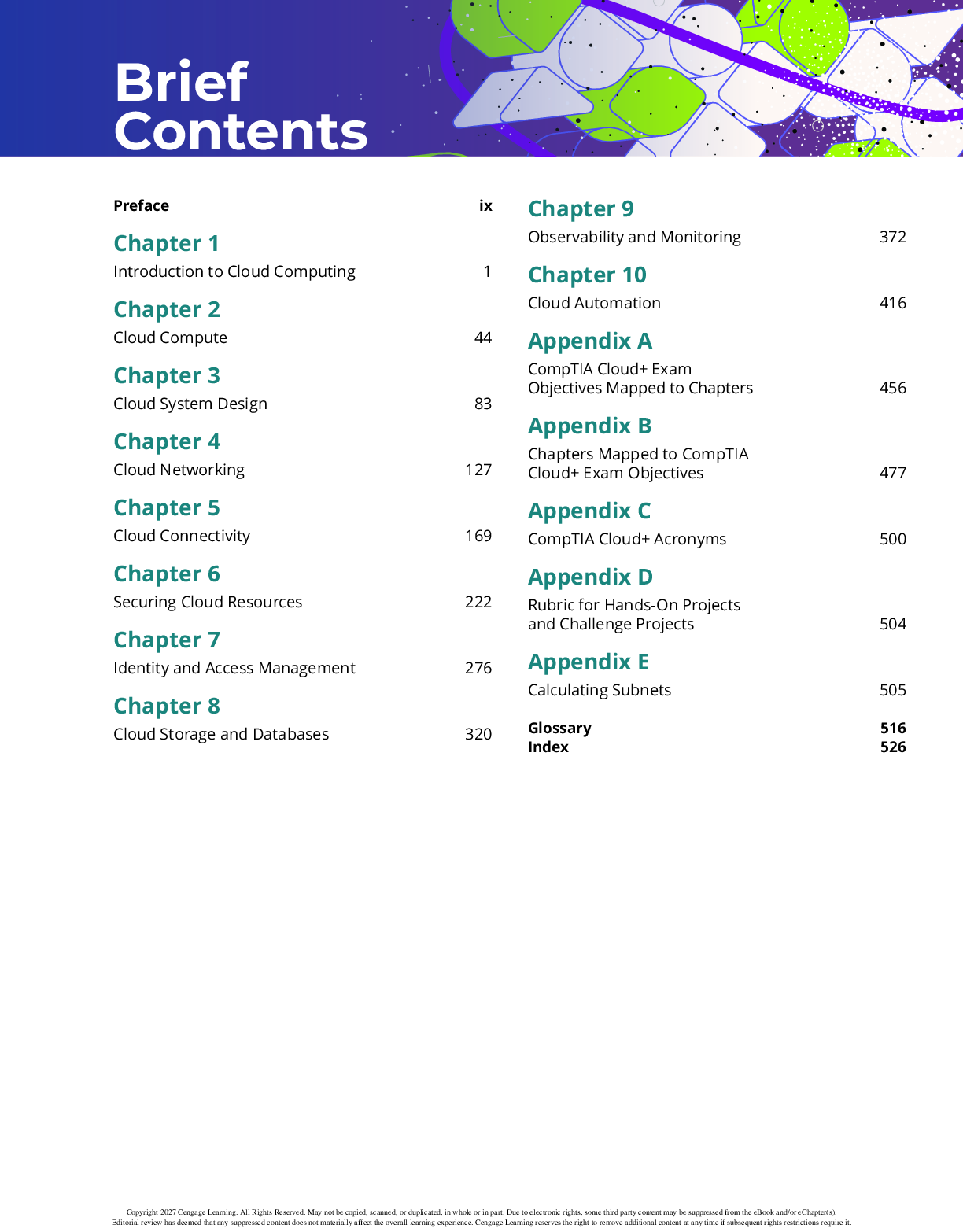 Preview page 4 of eBook [PDF] CompTIA Cloud+ Guide to Cloud Computing 3rd Edition By Jill West