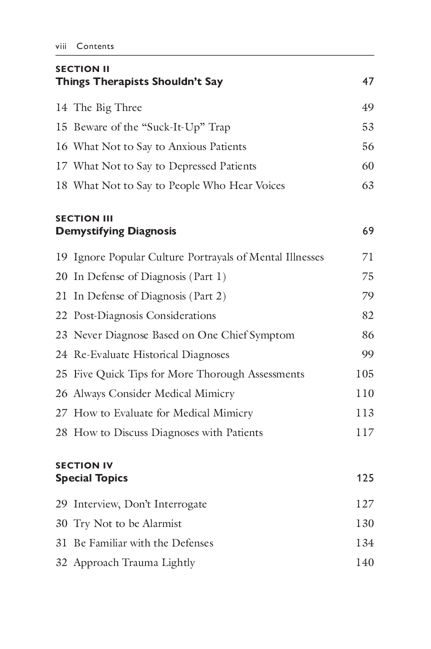 Preview page 7 of eBook PDF Getting Started as a Therapist 50+ Tips for Clinical Effectiveness By Anthony D. Smith