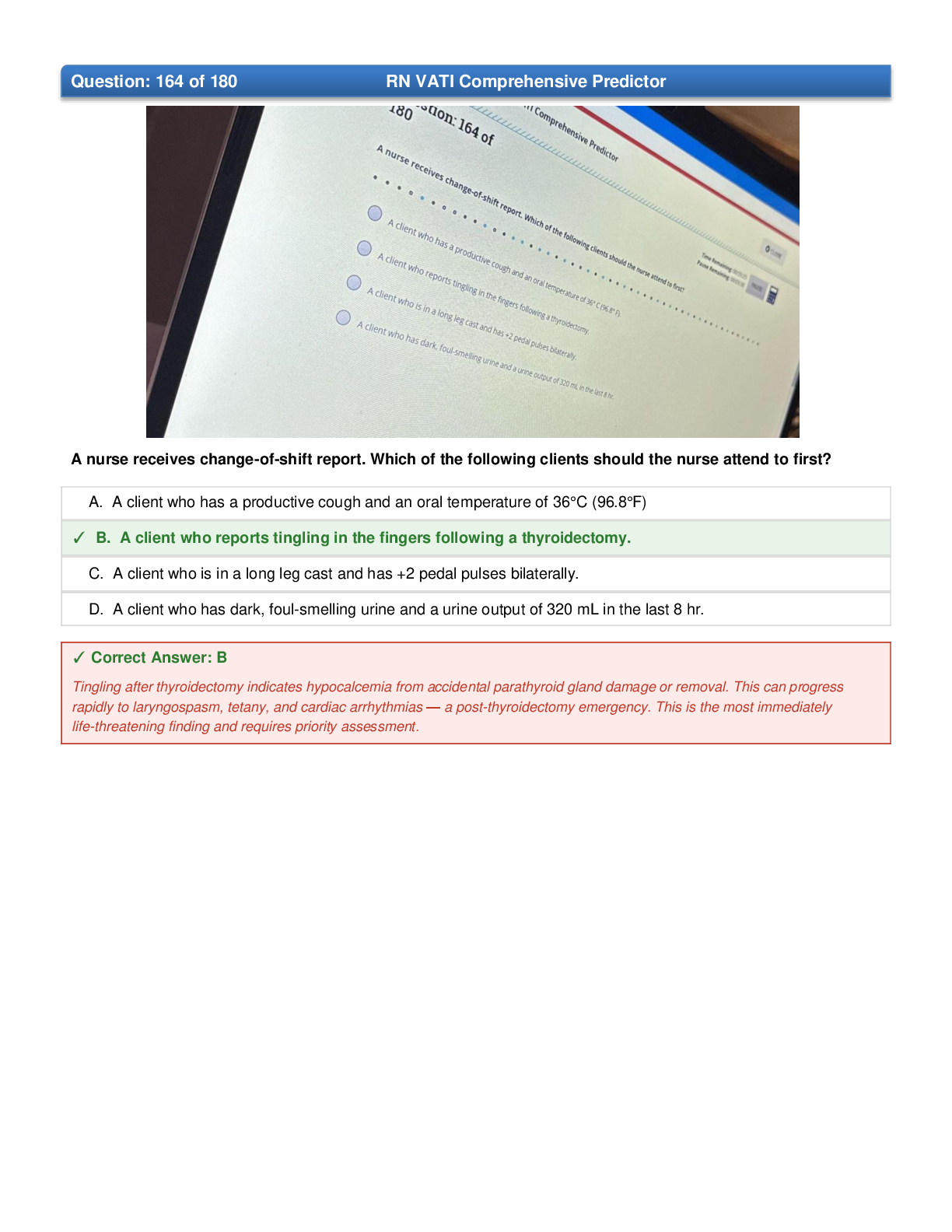 Preview page 10 of Ultimate RN VATI Comprehensive Predictor 2026 Study & Practice Test 100% A+