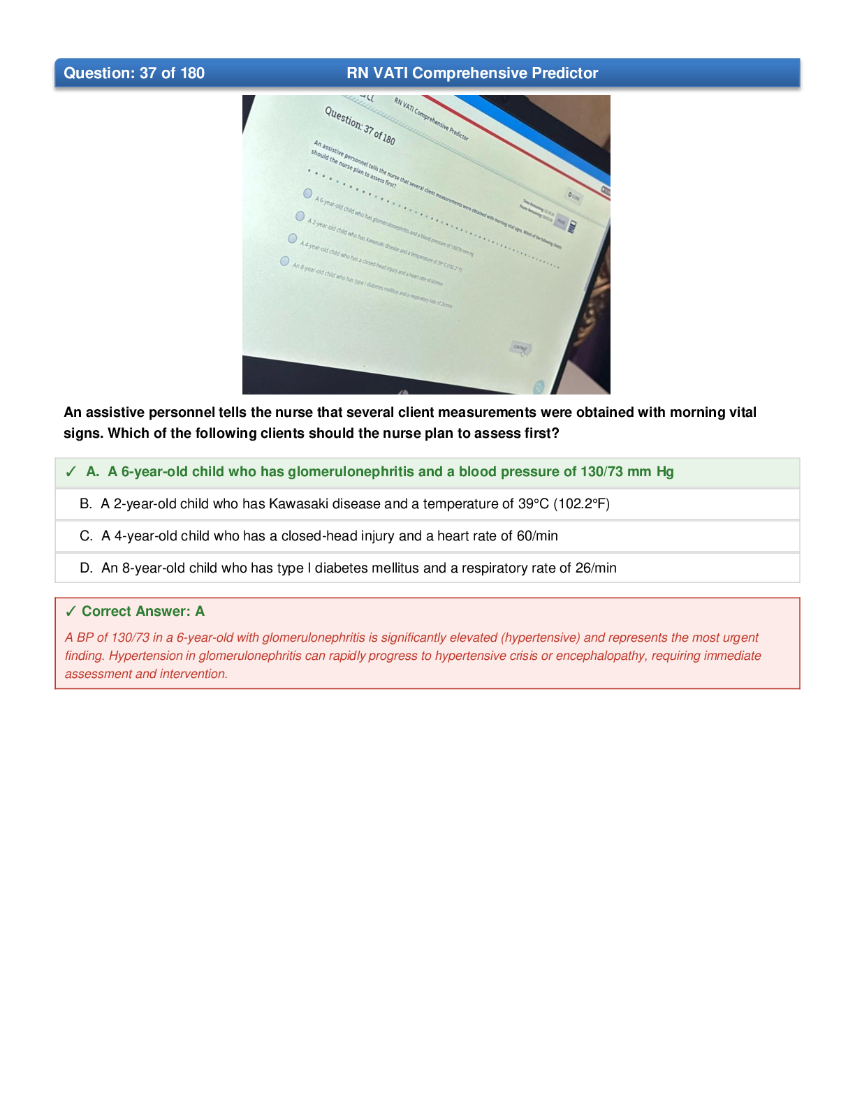Preview page 2 of Ultimate RN VATI Comprehensive Predictor 2026 Study & Practice Test 100% A+