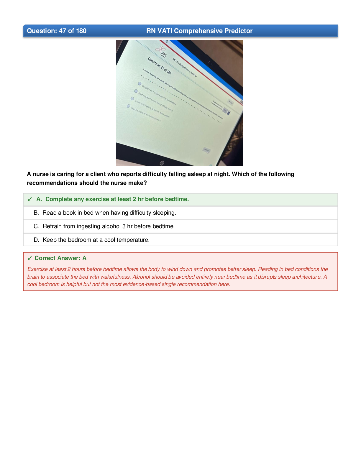 Preview page 3 of Ultimate RN VATI Comprehensive Predictor 2026 Study & Practice Test 100% A+