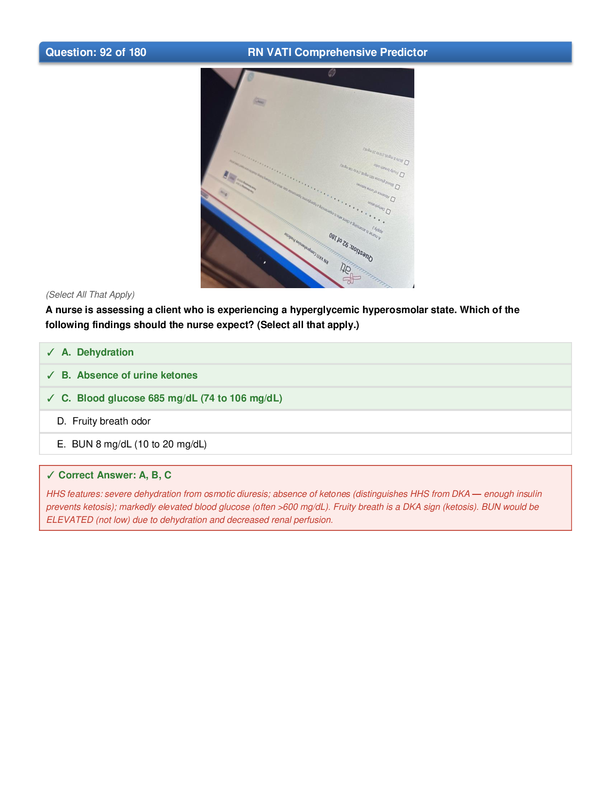 Preview page 7 of Ultimate RN VATI Comprehensive Predictor 2026 Study & Practice Test 100% A+