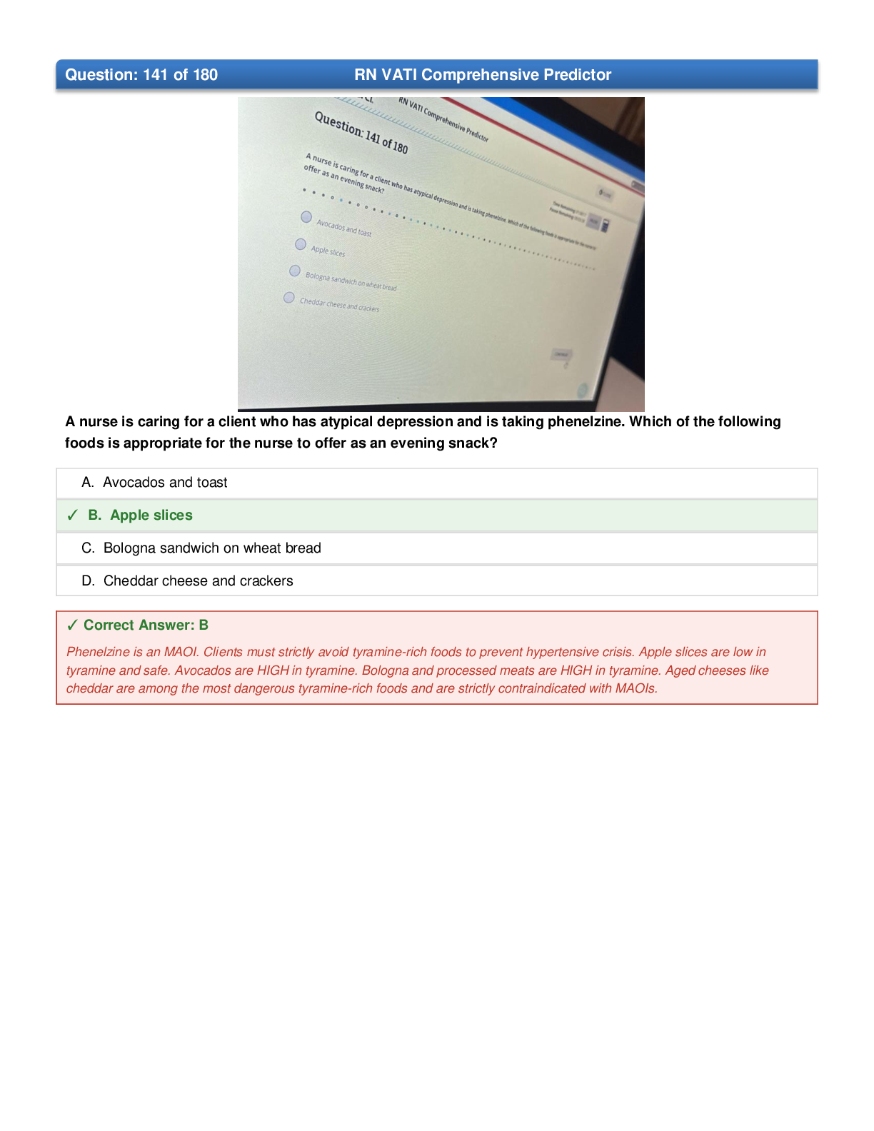 Preview page 8 of Ultimate RN VATI Comprehensive Predictor 2026 Study & Practice Test 100% A+