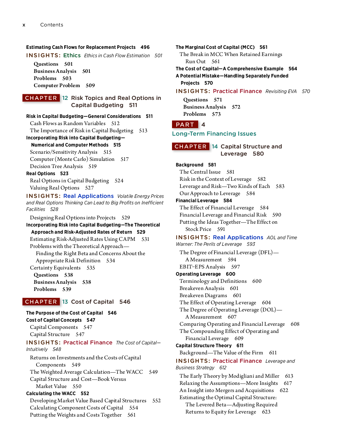 Preview page 10 of eBook PDF Practical Financial Management 8th Edition By William Lasher