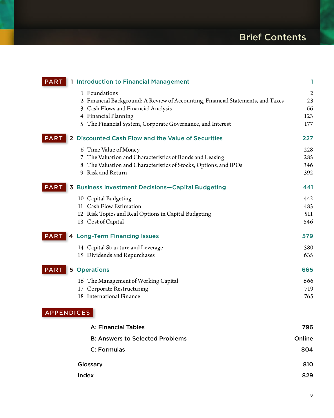 Preview page 5 of eBook PDF Practical Financial Management 8th Edition By William Lasher